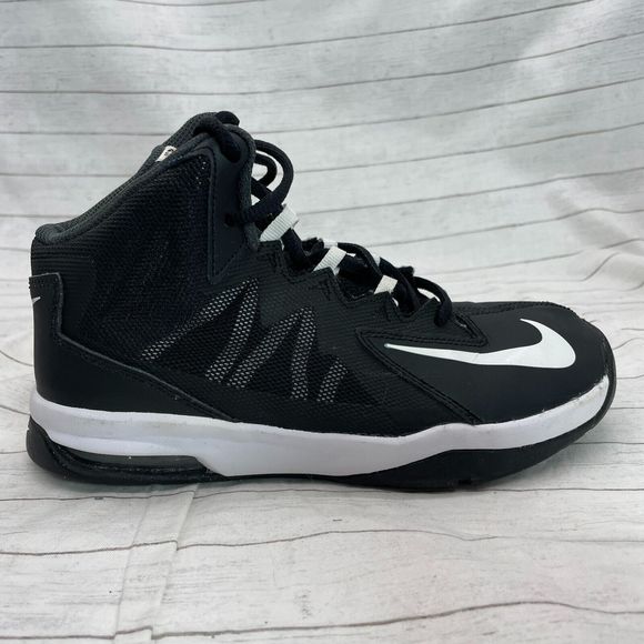 Nike Air Max Stutter Step 2 Size 4.5 Youth Black Basketball Shoes 653754 001 - Picture 2 of 11